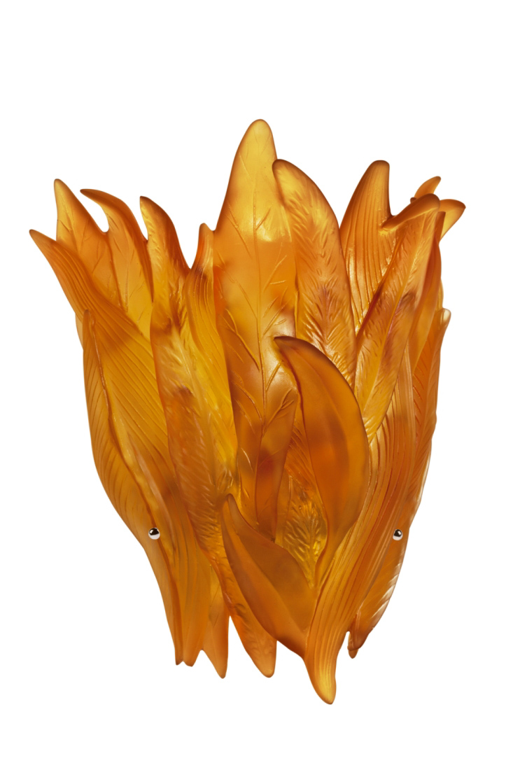 Applique ambre - Daum