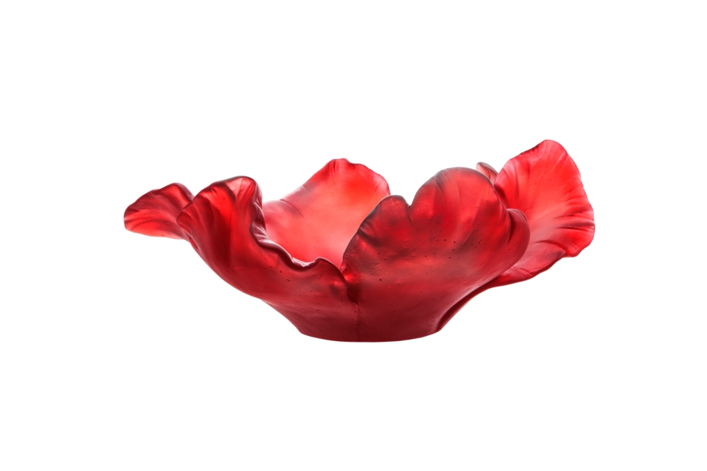 Coupe rouge - Daum