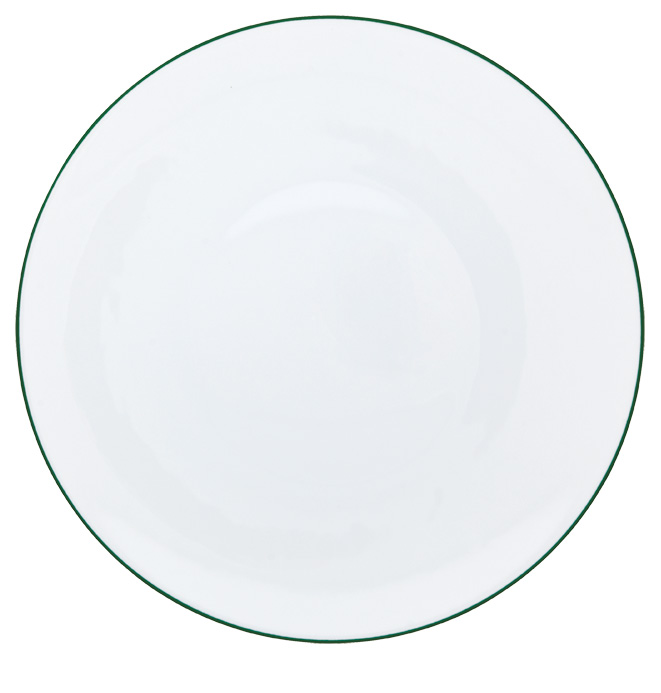 Assiette à  diner vert empire - Raynaud