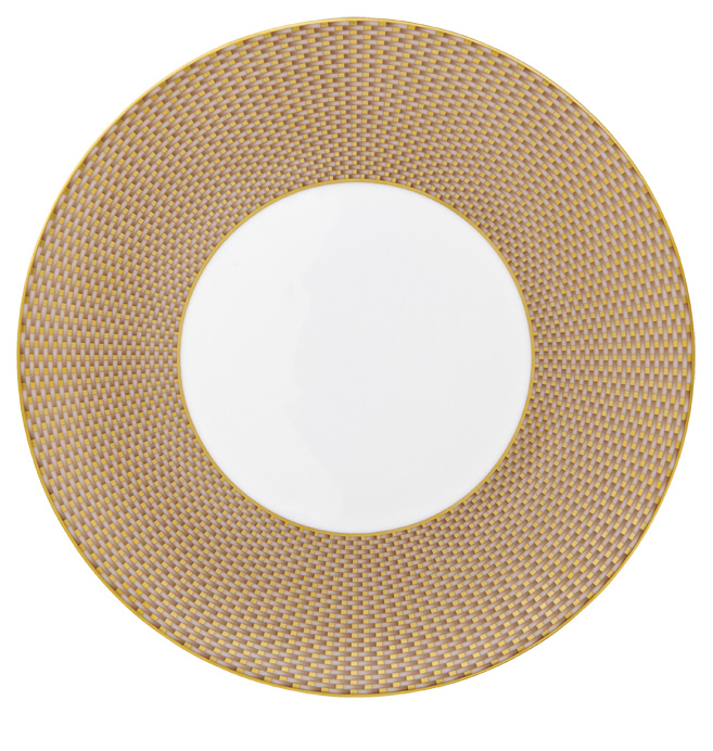 Assiette à  diner beige - Raynaud