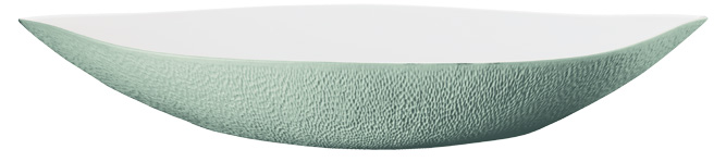 Plat navette n°1 turquoise - Raynaud