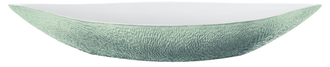 Plat navette n°2 turquoise - Raynaud