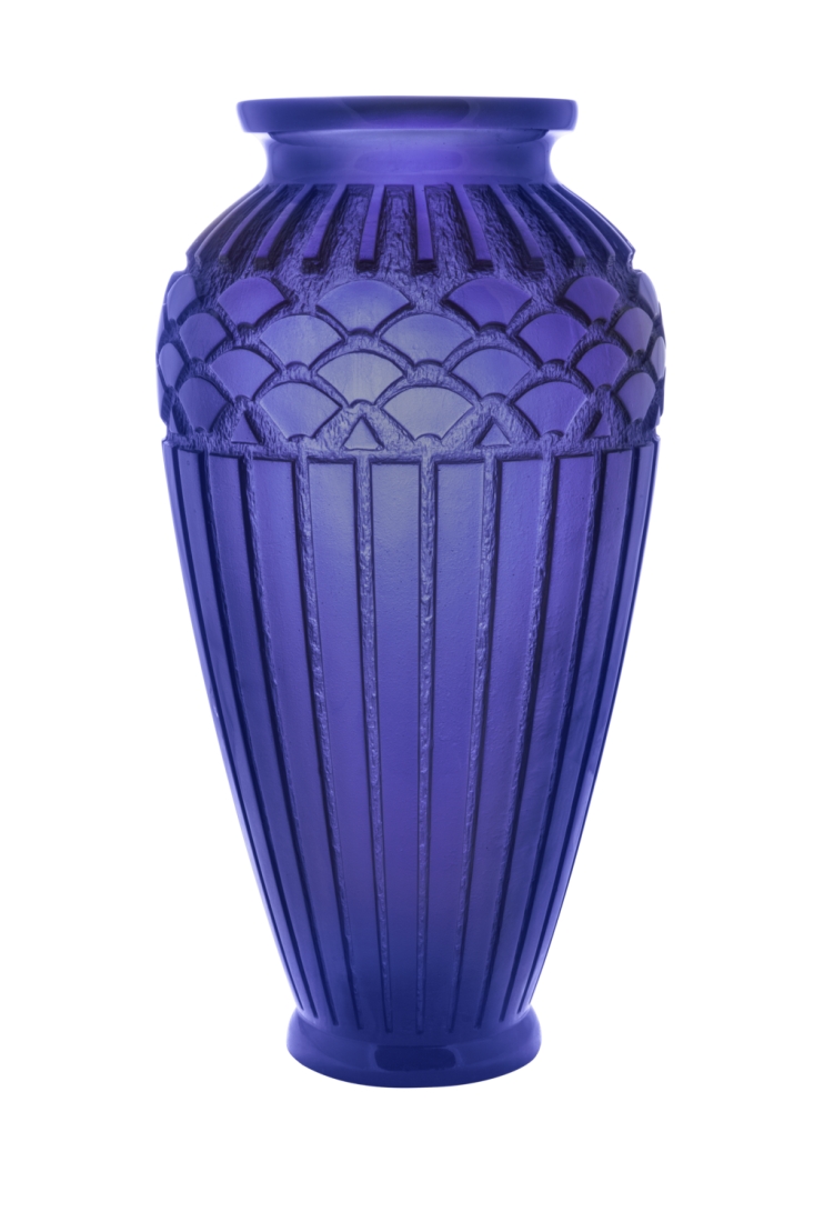 Vase gm bleu - Daum