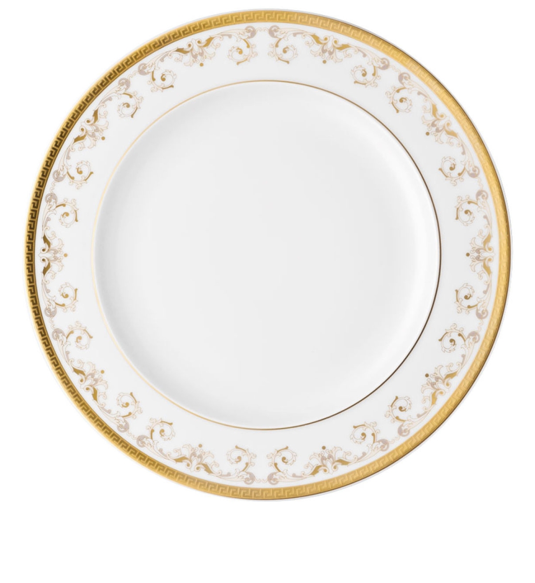 2 x assiette plate en porcelaine - versace
