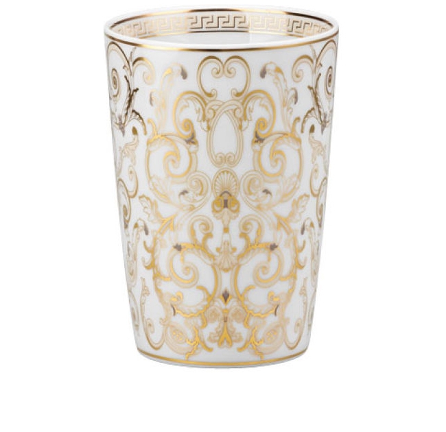 2 x gobelet sans anse en porcelaine - versace