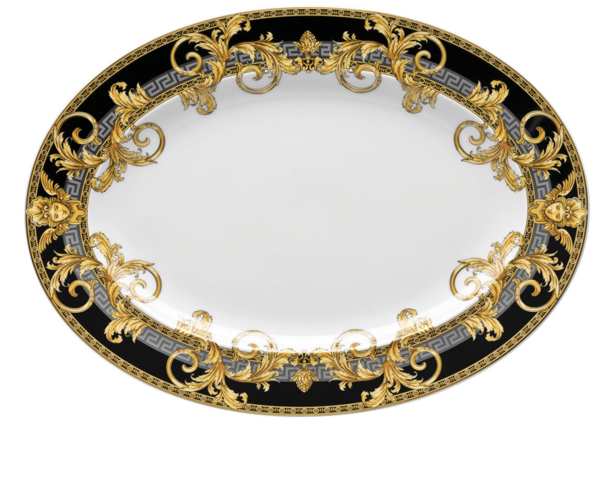 Plat en porcelaine - versace