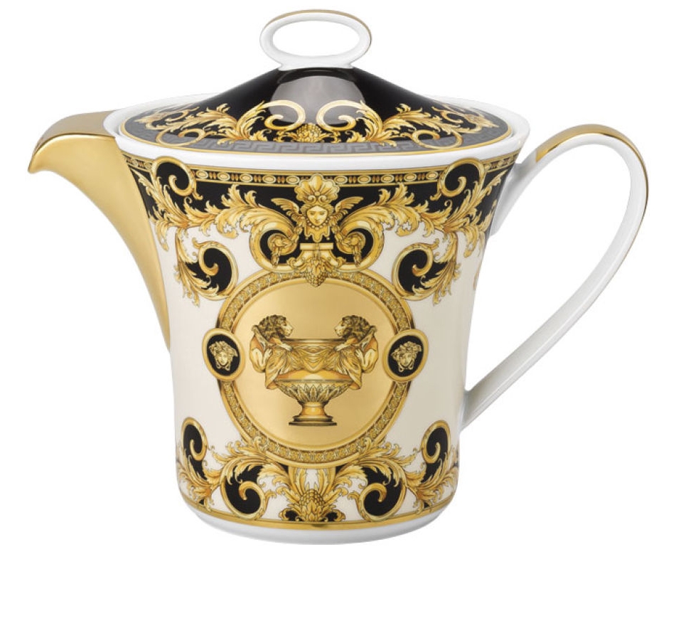 Théière 3 en materiaux : Porcelaine - versace