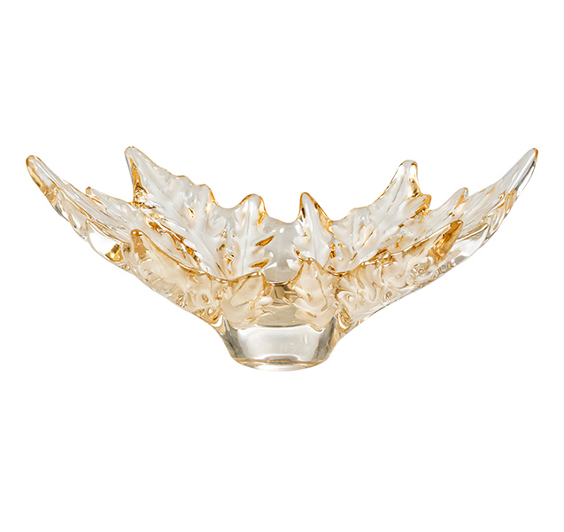 Coupe champs-élysées petit modèle lustré or - Lalique
