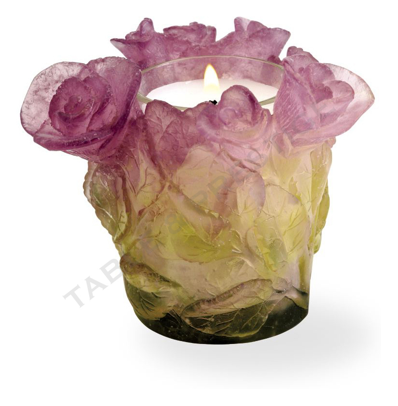 Bougie rose - Daum