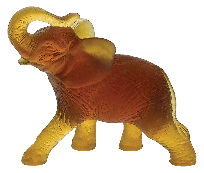 Elephant ambre - Daum