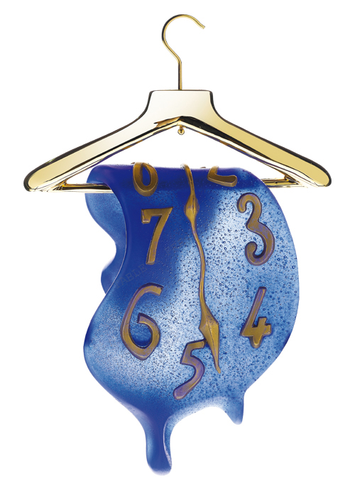 Les montres molles bleu - Daum