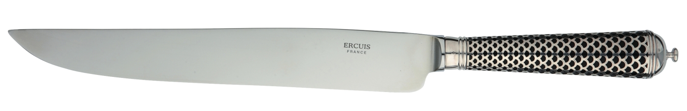 Couteau à découper en argent massif - Ercuis