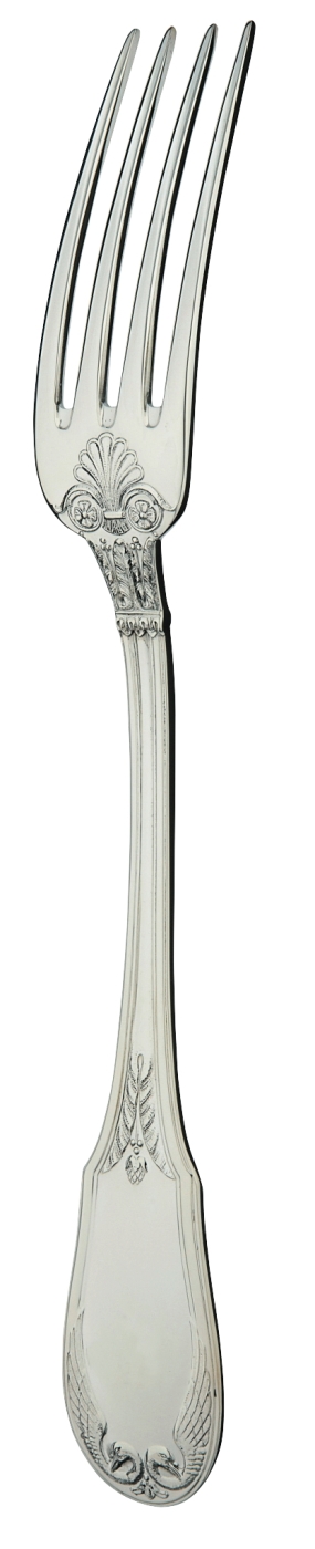 Couteau à poisson en argent massif - Ercuis