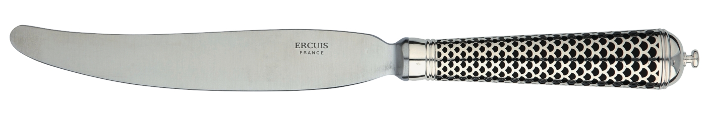Couteau de table en argent massif - Ercuis