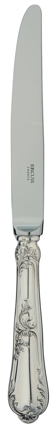 Couteau table en argent massif - Ercuis