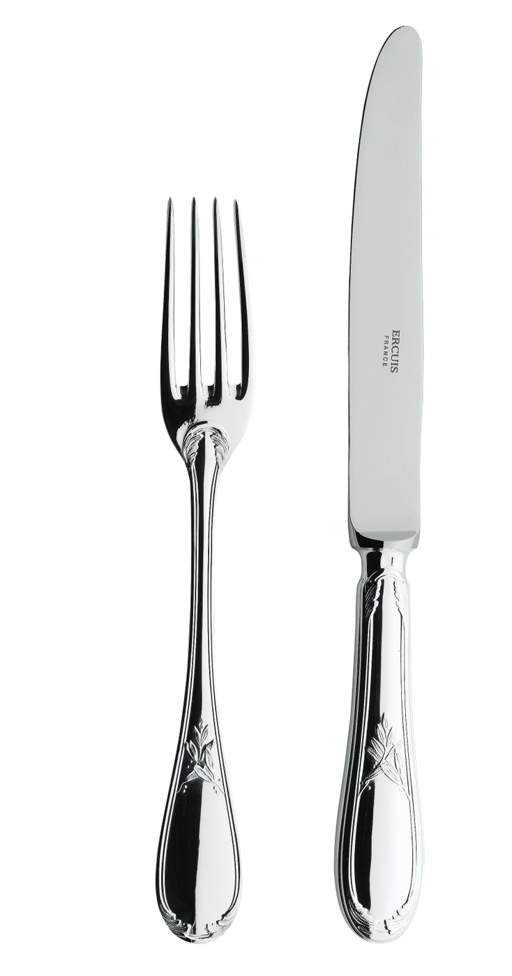 Cuiller table en métal argenté - Ercuis