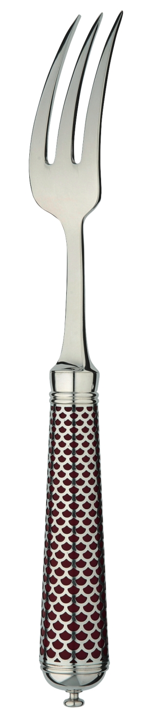 Fourchette de table en argent massif - Ercuis