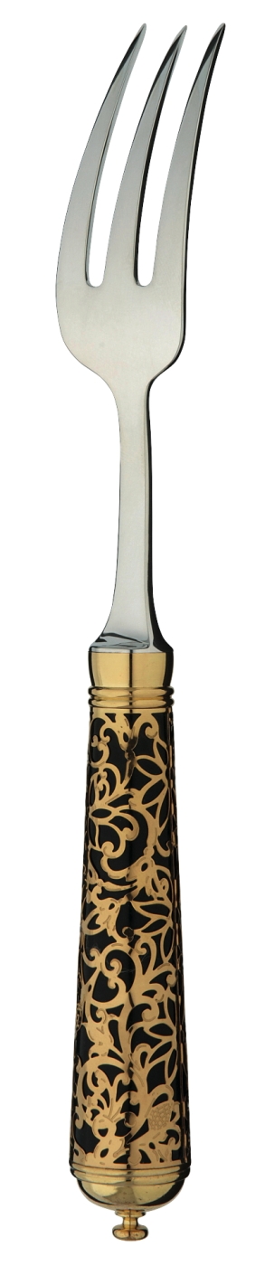 Fourchette de table en argent massif - Ercuis