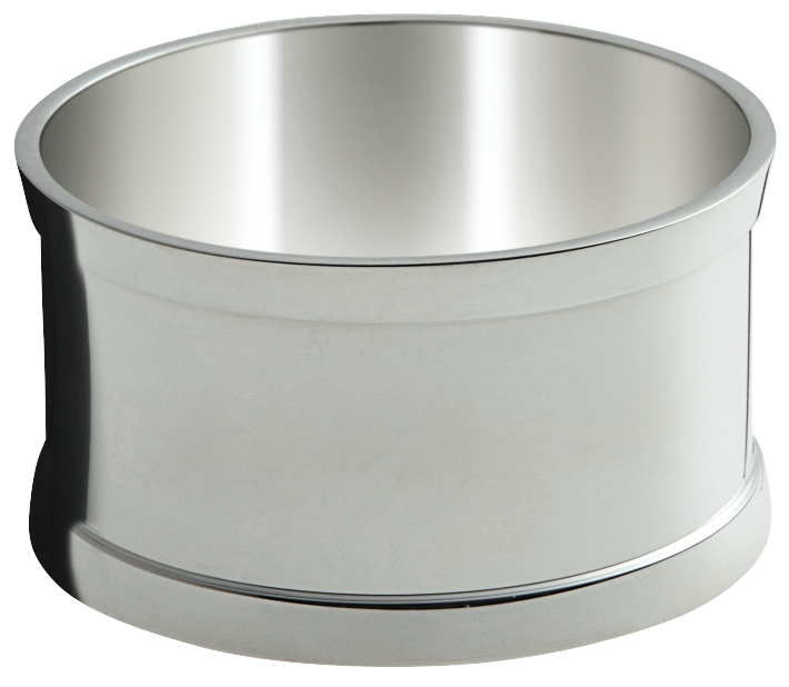 Rond de serviette en argent massif - Ercuis