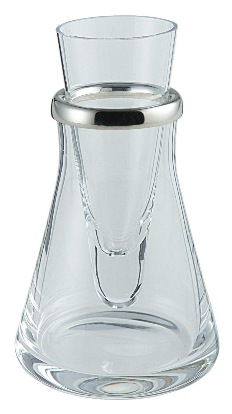 Verre rafraîchisseur vodka en métal argenté - Ercuis