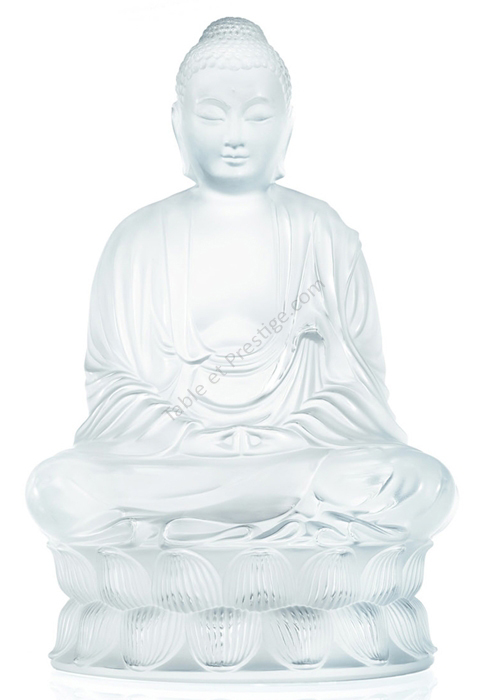 Motif Bouddha Grand mod&egrave;le Clair - Lalique