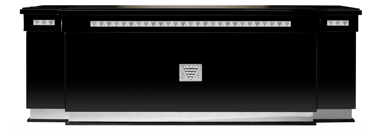 Bureau Raisins Laqu&eacute; noir - Lalique