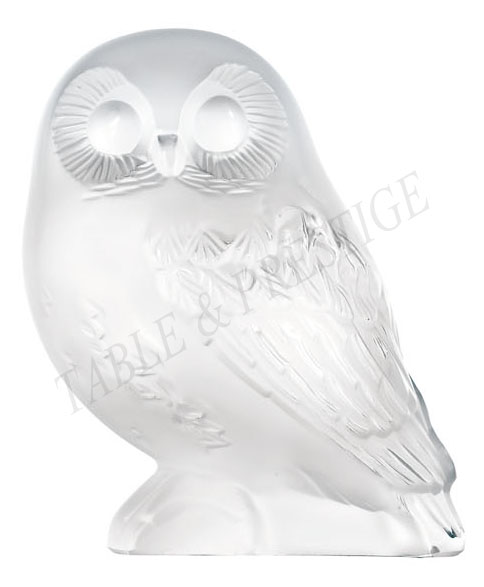 Motif Chouette Frissons Clair - Lalique