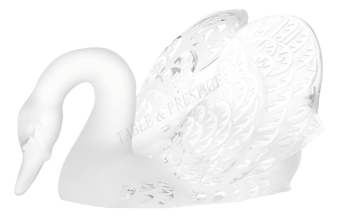 Motif Cygne T&egrave;te Baiss&eacute;e Clair - Lalique