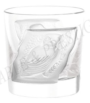 Gobelet &agrave; sak&eacute; Hulotte Clair - Lalique