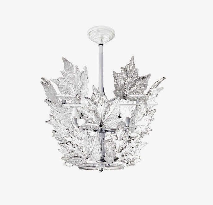 Lustre champs elysees 3 rangs doré us  - Lalique
