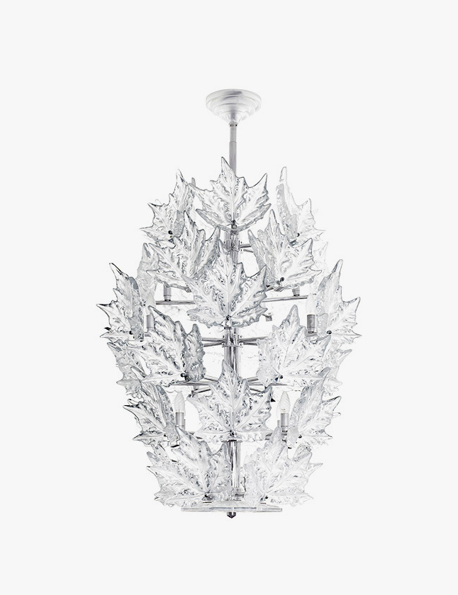 Lustre Champs-Elys&eacute;es 6 rangs Dor&eacute; - Lalique