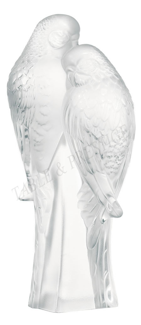 Motif 2 Perruches Clair - Lalique