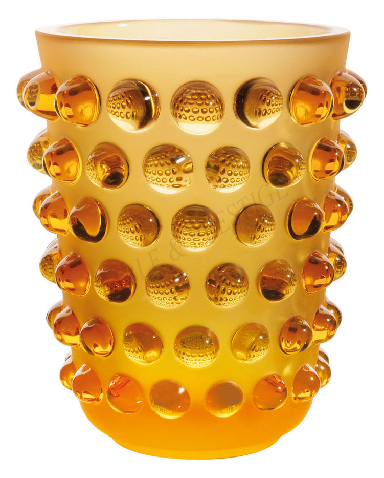 Vase Mossi Ambre - Lalique