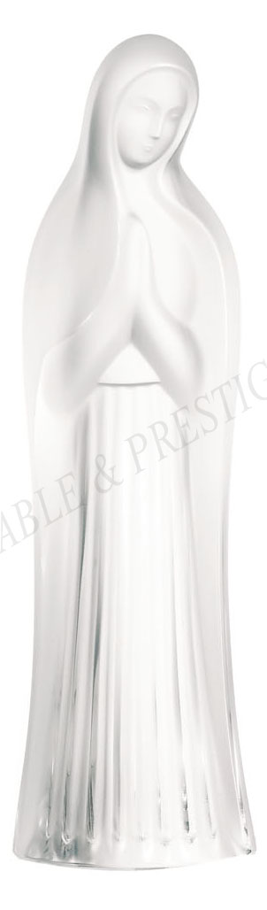 Motif Vierge Mains Jointes Clair - Lalique