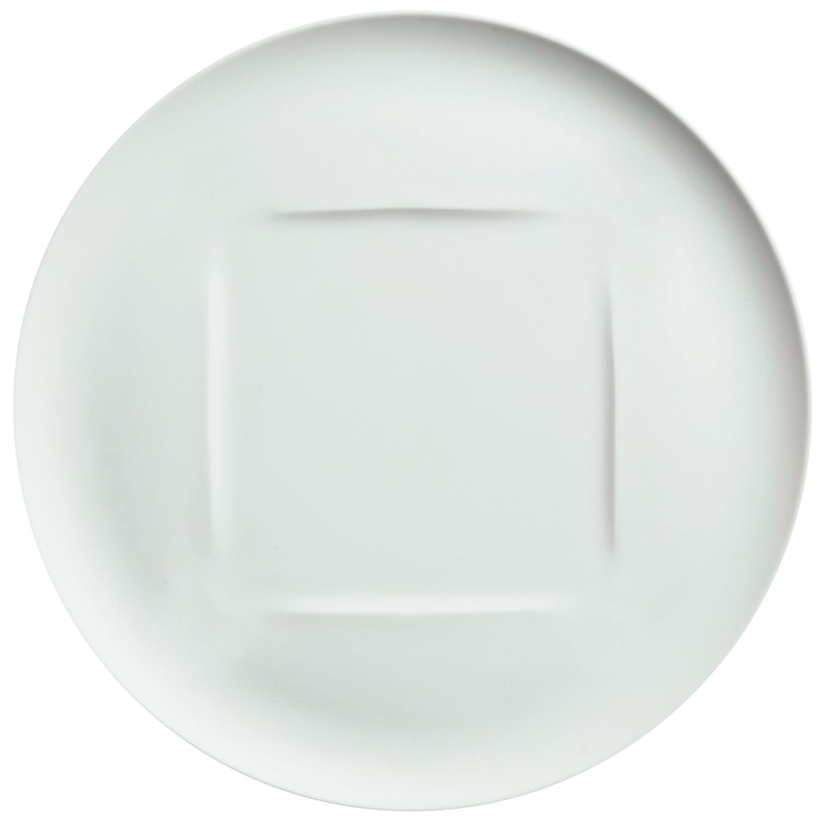 2 x Assiette 29 cm centre carré 14 cm - Raynaud