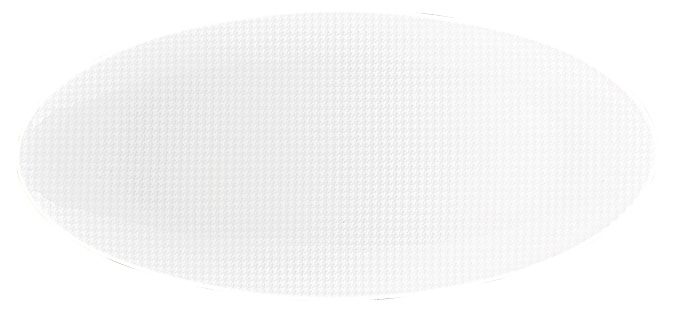 Assiette ovale unie - Raynaud