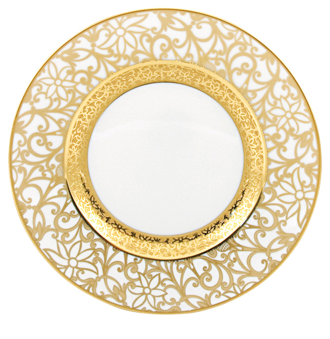 Assiette de présentation blanc - Raynaud