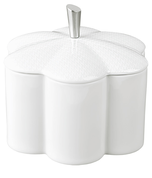 Boite surprise fleur avec bouton acier - Raynaud