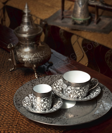 Zarf ou tasse à saké vert - Raynaud