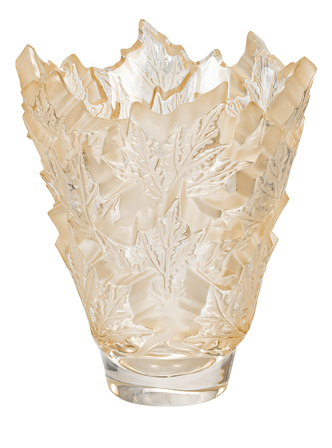 Vase champs-élysées lustré or - Lalique