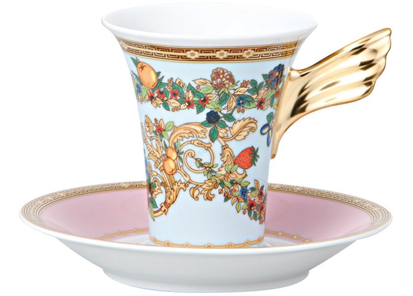 Tasse à café et soucoupe - Rosenthal versace