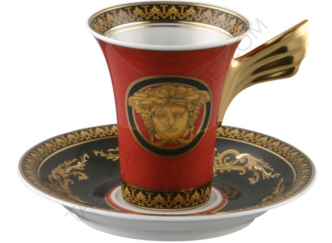 Tasse et soucoupea moka - Rosenthal versace