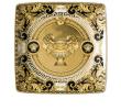 6 x coupelle carrée plate en porcelaine - versace