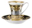 Paire tasse 4 haute en materiaux : Porcelaine - versace