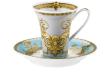 Paire tasse 2 haute en materiaux : Porcelaine - versace