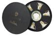 Set de 6 tasse et soucoupe espresso en materiaux : Porcelaine - versace