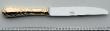 Dinner fork in gilded silver plated - Ercuis