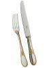 Butter spreader in silver lated and gilding - Ercuis