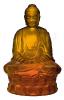 Motif Bouddha Ambre - Lalique