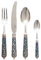Fourchette de table en argent massif - Ercuis